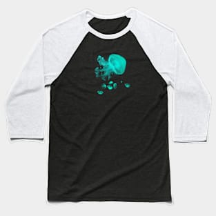 Bright Jellyfish Baseball T-Shirt